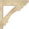 Ekena Millwork Olympic Slat Rough Sawn Outlooker, Douglas Fir, 6"W x 22"D x 22"H OUT06X22X22OLY06RDF - alternate 4